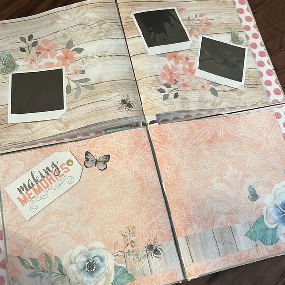 12”x 12” scrapbook life is beautiful celebrate everyday stickers crafting photos - Picture 8 of 12